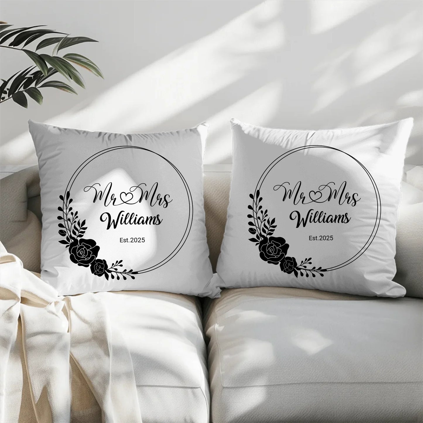 Pillow - Square - all color - 2pcs