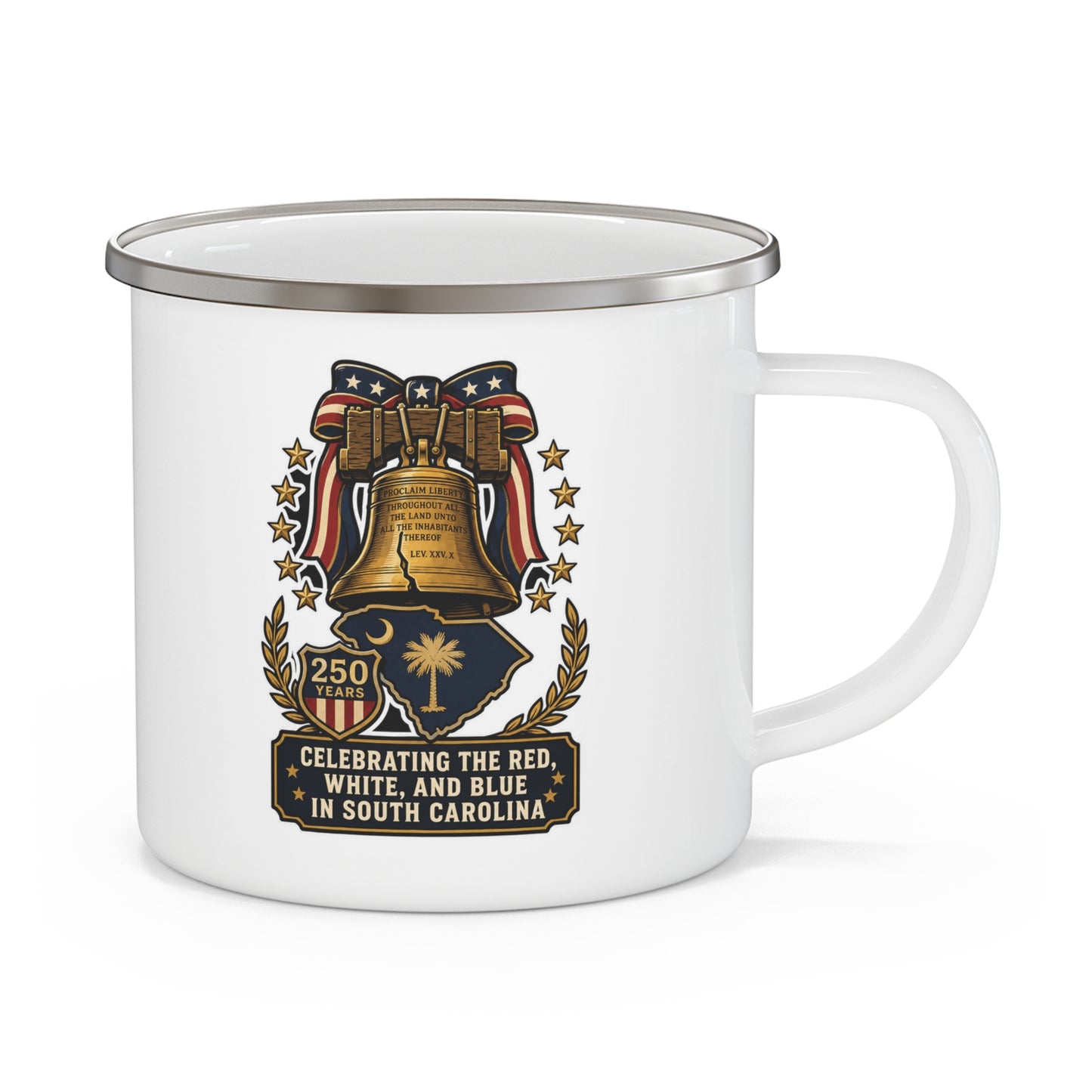 South Carolina America 250 Camping Mug