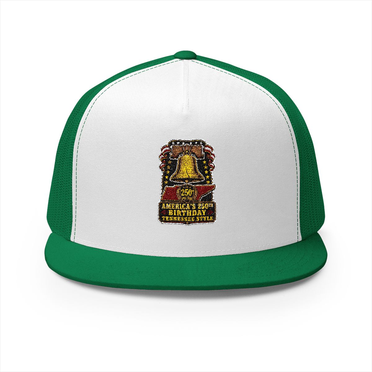 Tennessee America 250 Patriotic 5-Panel Trucker Hat – 1776–2026 Anniversary Gift