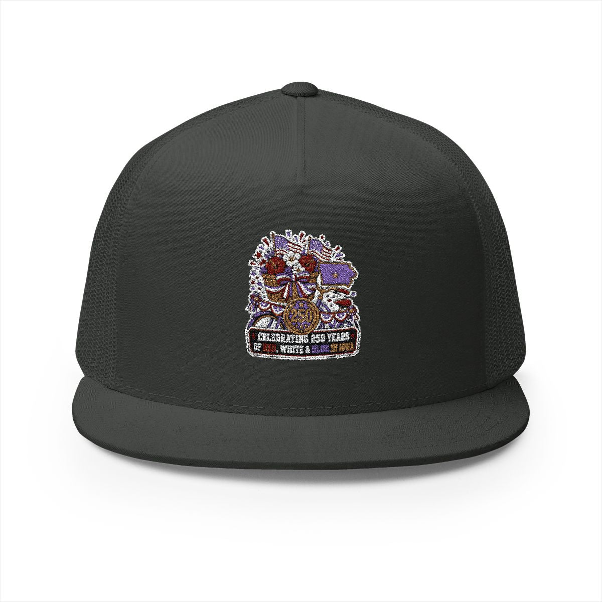 Iowa America 250 Celebration 5-Panel Trucker Hat – Patriotic Anniversary State Pride Cap