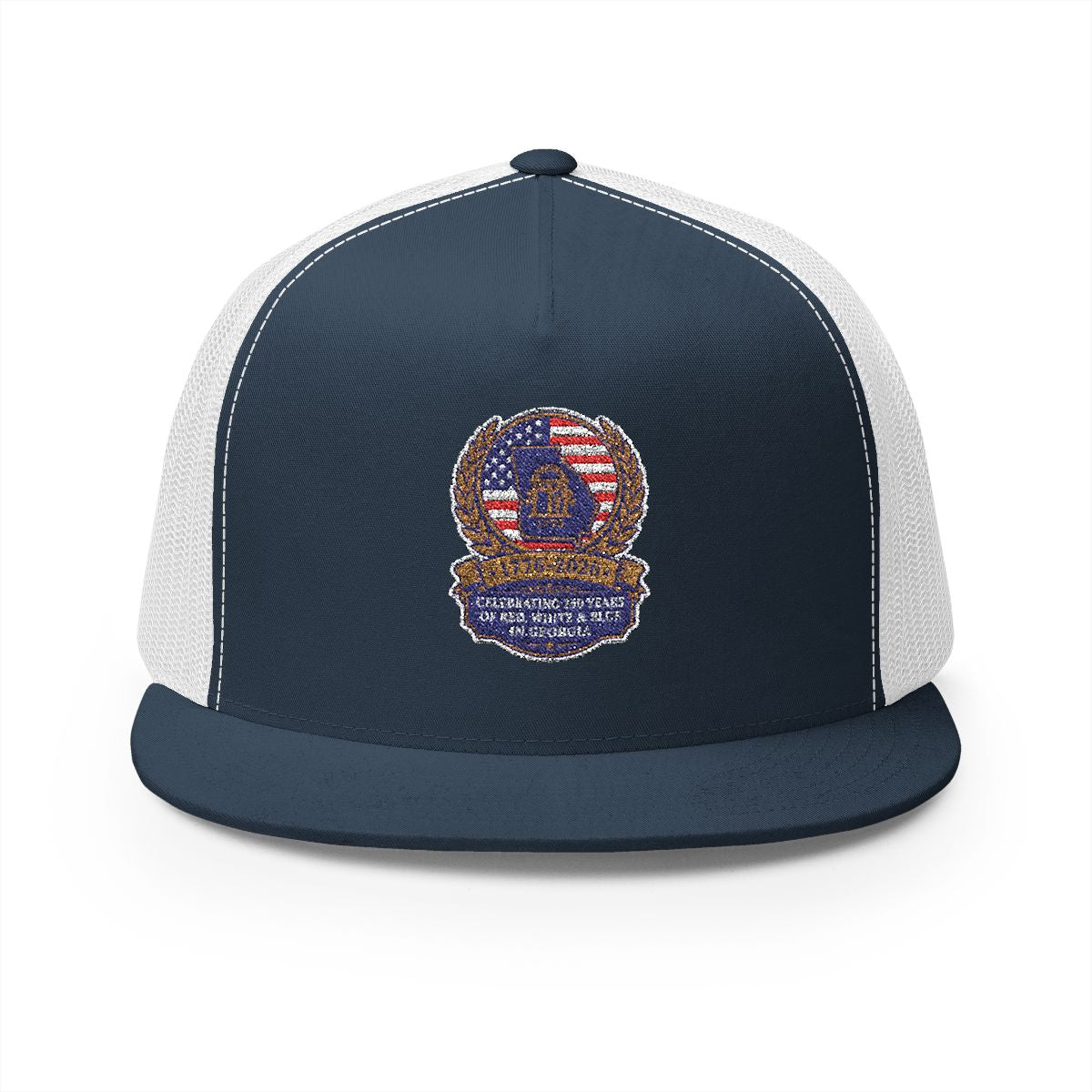 Georgia America 250 Patriotic 5-Panel Trucker Hat – State Pride Anniversary Cap
