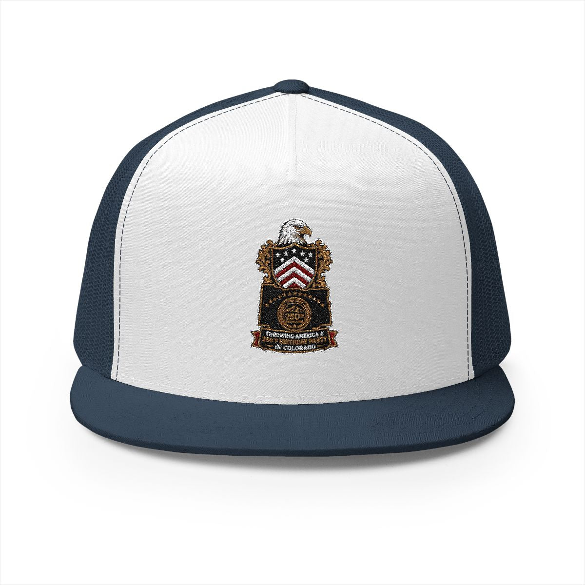Colorado America 250 Eagle Patriotic 5-Panel Trucker Hat – State Pride Anniversary Cap