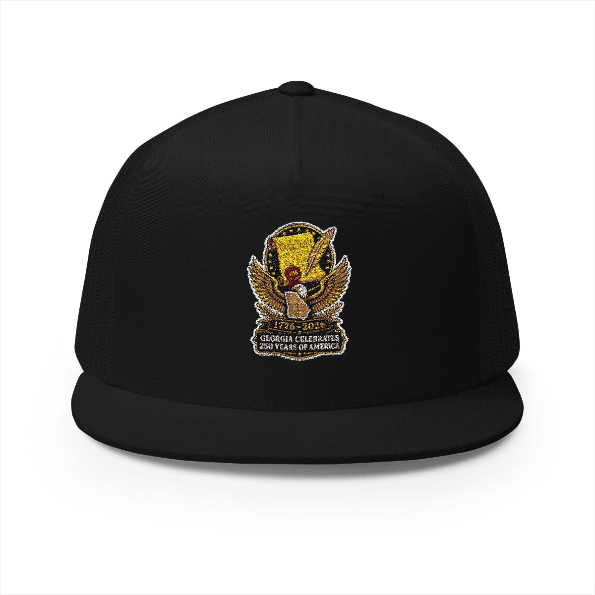 Georgia America 250 Celebration 5-Panel Trucker Hat – Patriotic State Pride Anniversary Cap