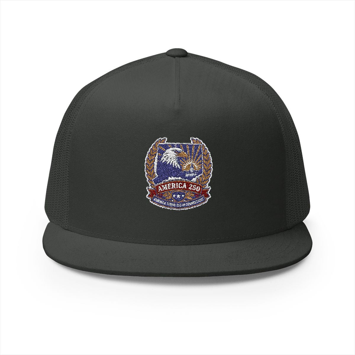Connecticut America 250 Eagle Patriotic 5-Panel Trucker Hat – State Pride Anniversary Gift