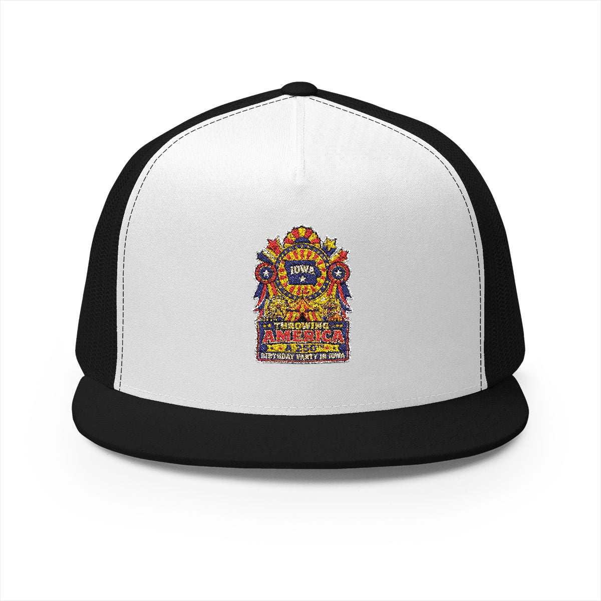 Iowa America 250 Celebration Patriotic 5-Panel Trucker Hat – Birthday Party Anniversary Cap