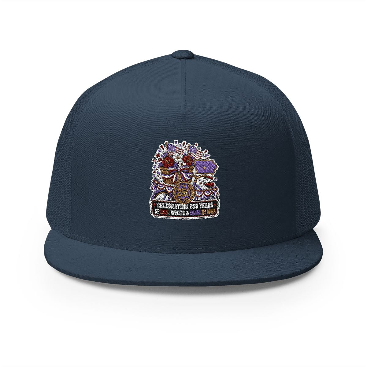 Iowa America 250 Celebration 5-Panel Trucker Hat – Patriotic Anniversary State Pride Cap