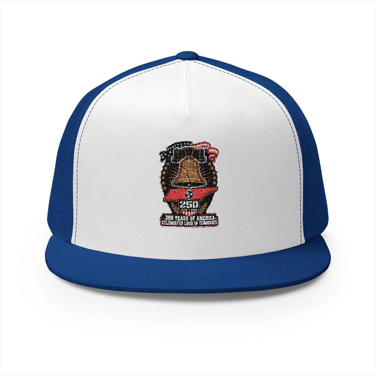 Tennessee America 250 Liberty Bell Patriotic 5-Panel Trucker Hat – 1776–2026 Anniversary Cap