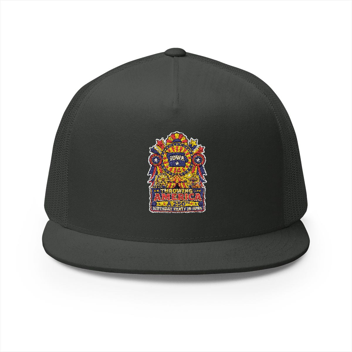 Iowa America 250 Celebration Patriotic 5-Panel Trucker Hat – Birthday Party Anniversary Cap