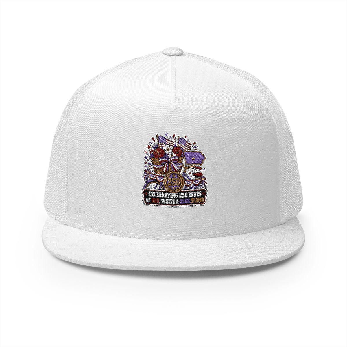 Iowa America 250 Celebration 5-Panel Trucker Hat – Patriotic Anniversary State Pride Cap
