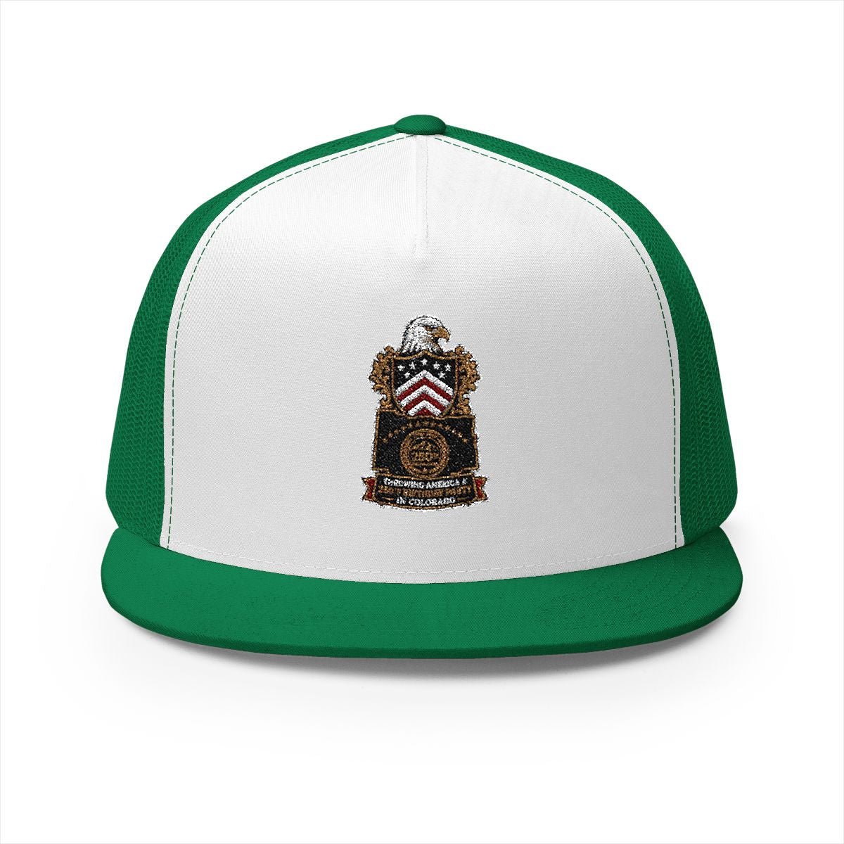 Colorado America 250 Eagle Patriotic 5-Panel Trucker Hat – State Pride Anniversary Cap