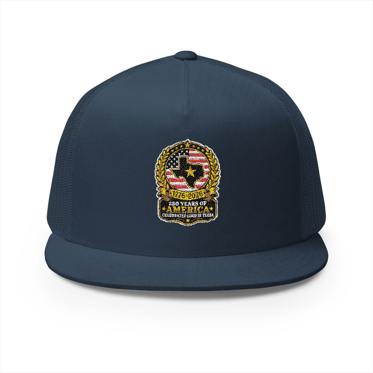 Texas America 250 Patriotic 5-Panel Trucker Hat – Lone Star Anniversary Cap