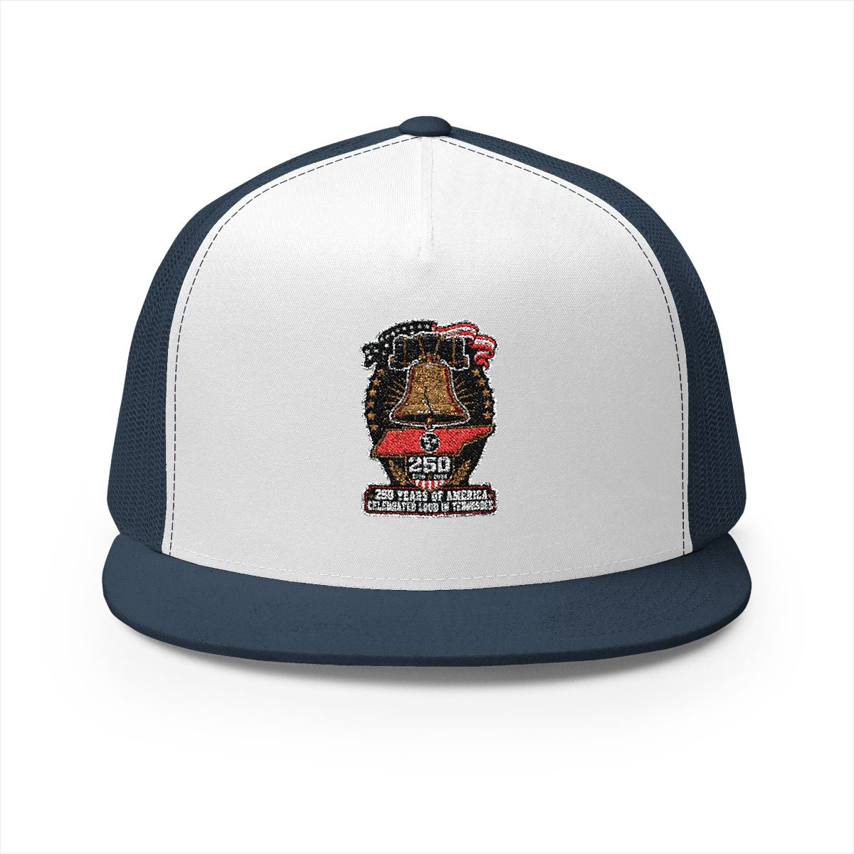Tennessee America 250 Liberty Bell Patriotic 5-Panel Trucker Hat – 1776–2026 Anniversary Cap
