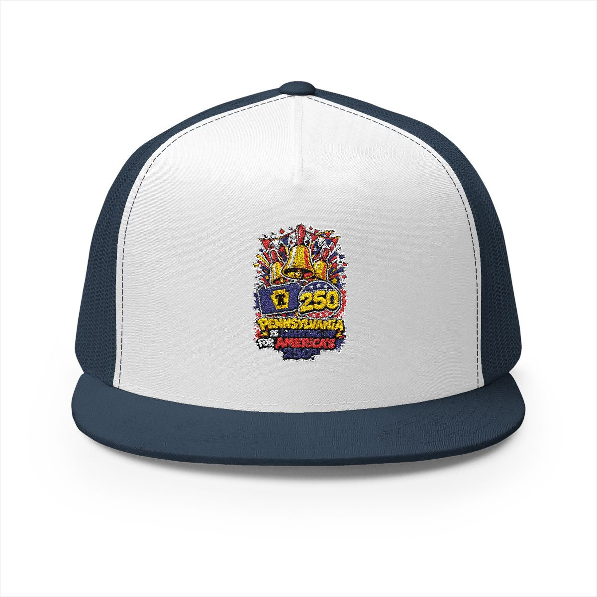 Pennsylvania America 250 Patriotic 5-Panel Trucker Hat – Liberty Bell Anniversary Cap