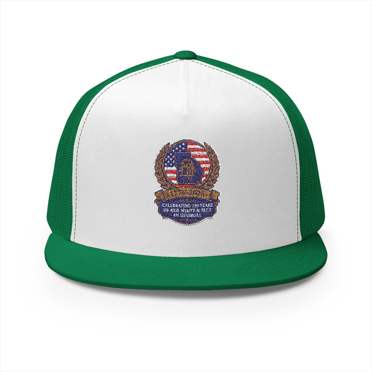 Georgia America 250 Patriotic 5-Panel Trucker Hat – State Pride Anniversary Cap