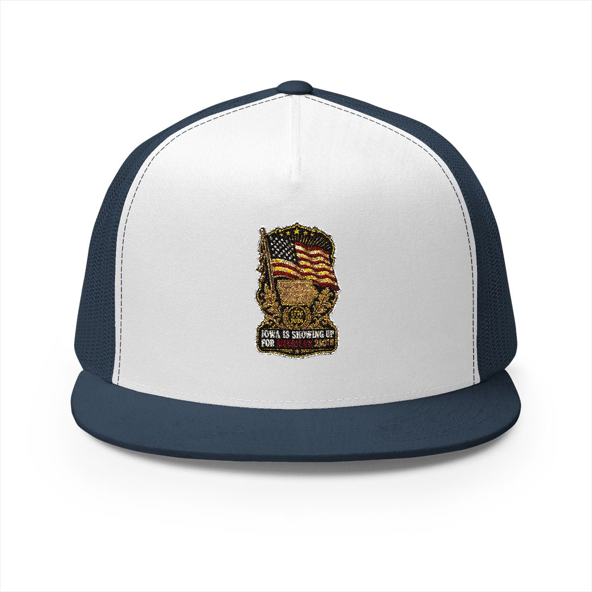 Iowa America 250 Patriotic 5-Panel Trucker Hat – State Pride Anniversary Cap