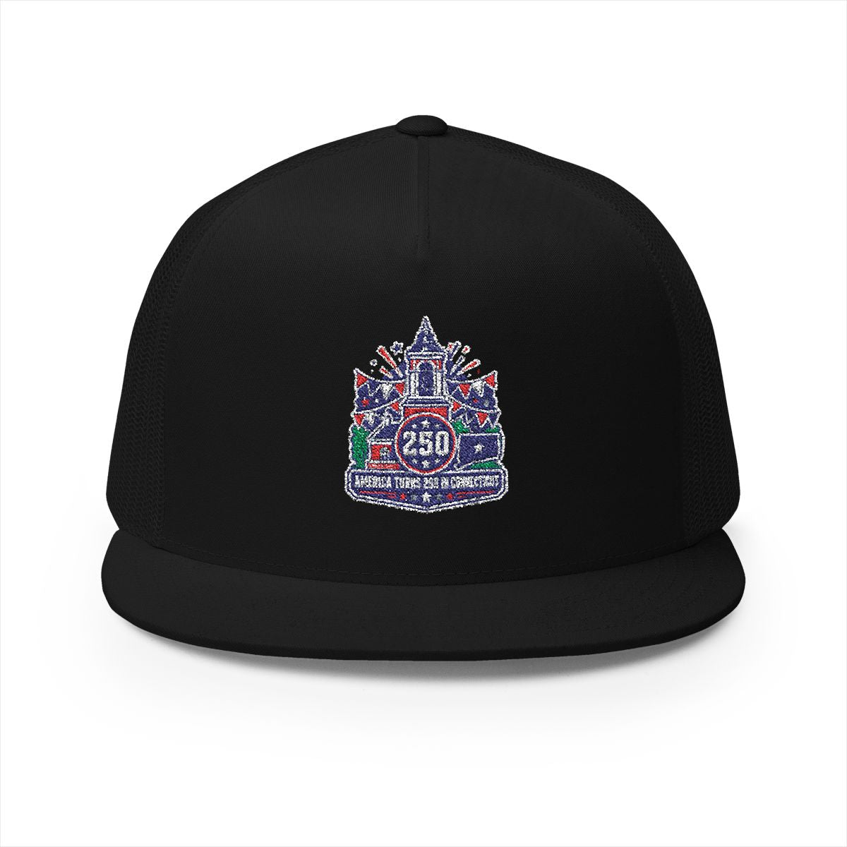 Connecticut America 250 Celebration 5-Panel Trucker Hat – Patriotic Anniversary Cap