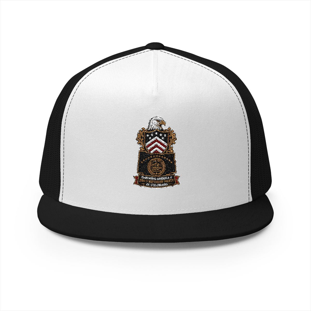 Colorado America 250 Eagle Patriotic 5-Panel Trucker Hat – State Pride Anniversary Cap