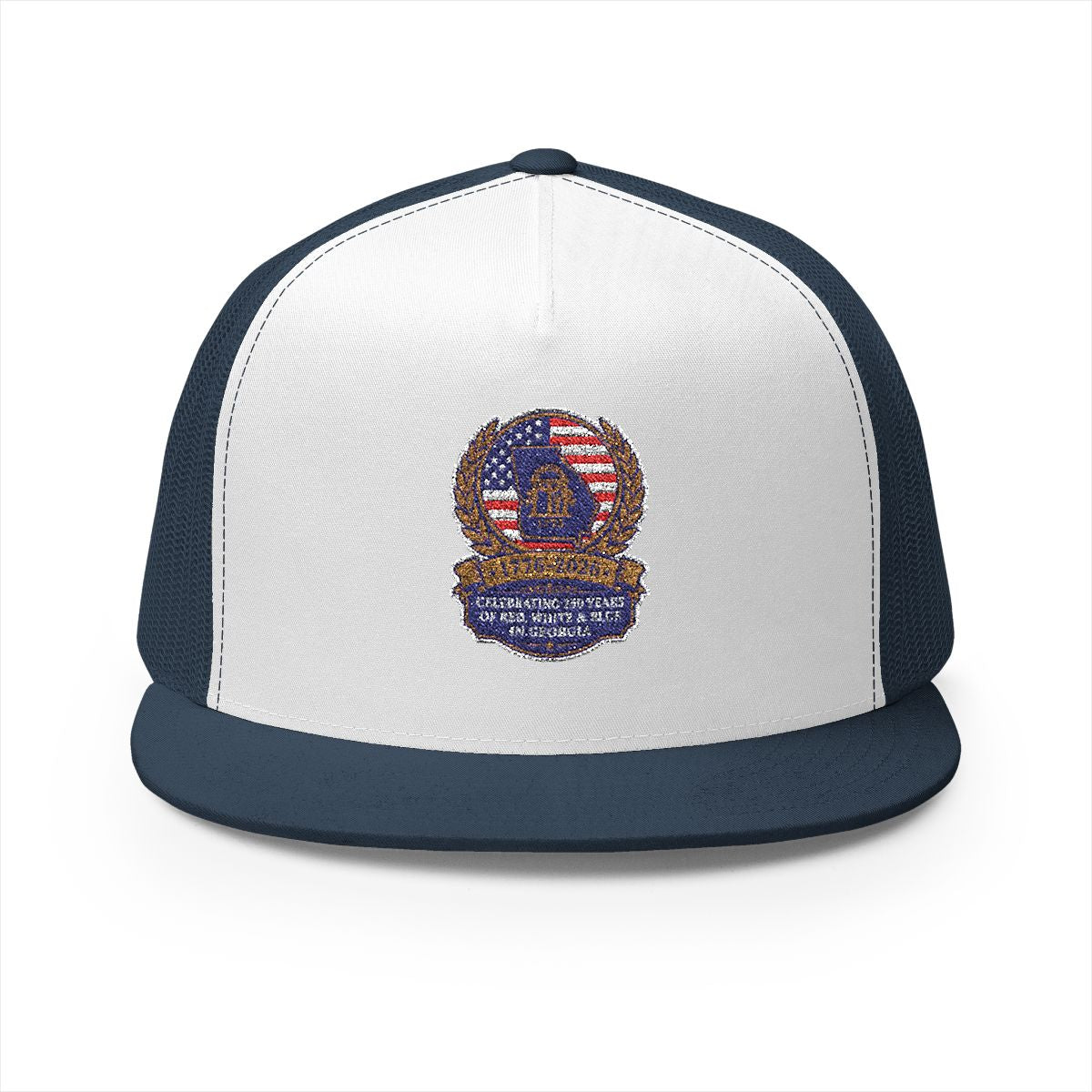 Georgia America 250 Patriotic 5-Panel Trucker Hat – State Pride Anniversary Cap