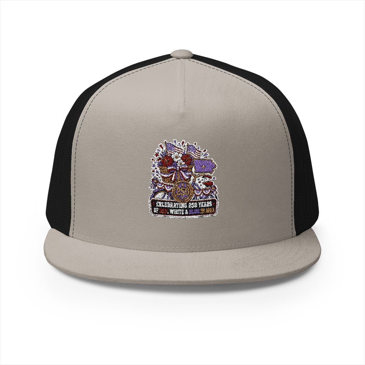 Iowa America 250 Celebration 5-Panel Trucker Hat – Patriotic Anniversary State Pride Cap