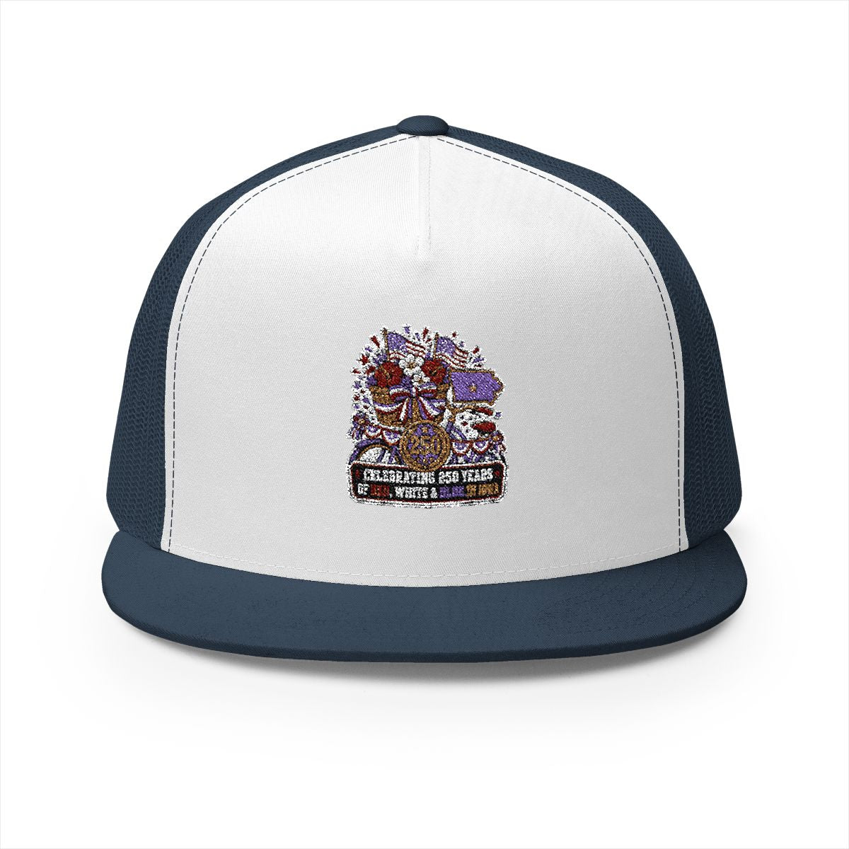 Iowa America 250 Celebration 5-Panel Trucker Hat – Patriotic Anniversary State Pride Cap