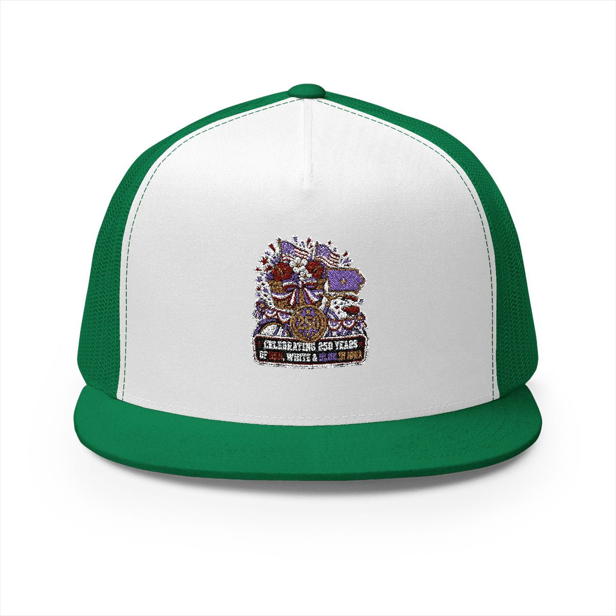 Iowa America 250 Celebration 5-Panel Trucker Hat – Patriotic Anniversary State Pride Cap