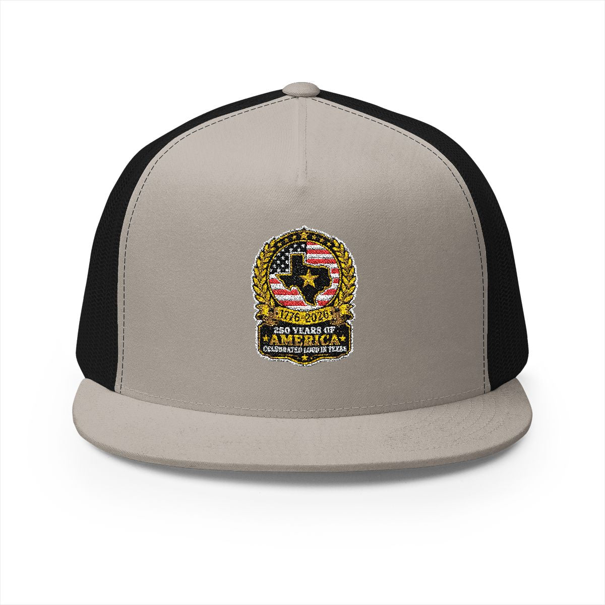 Texas America 250 Patriotic 5-Panel Trucker Hat – Lone Star Anniversary Cap