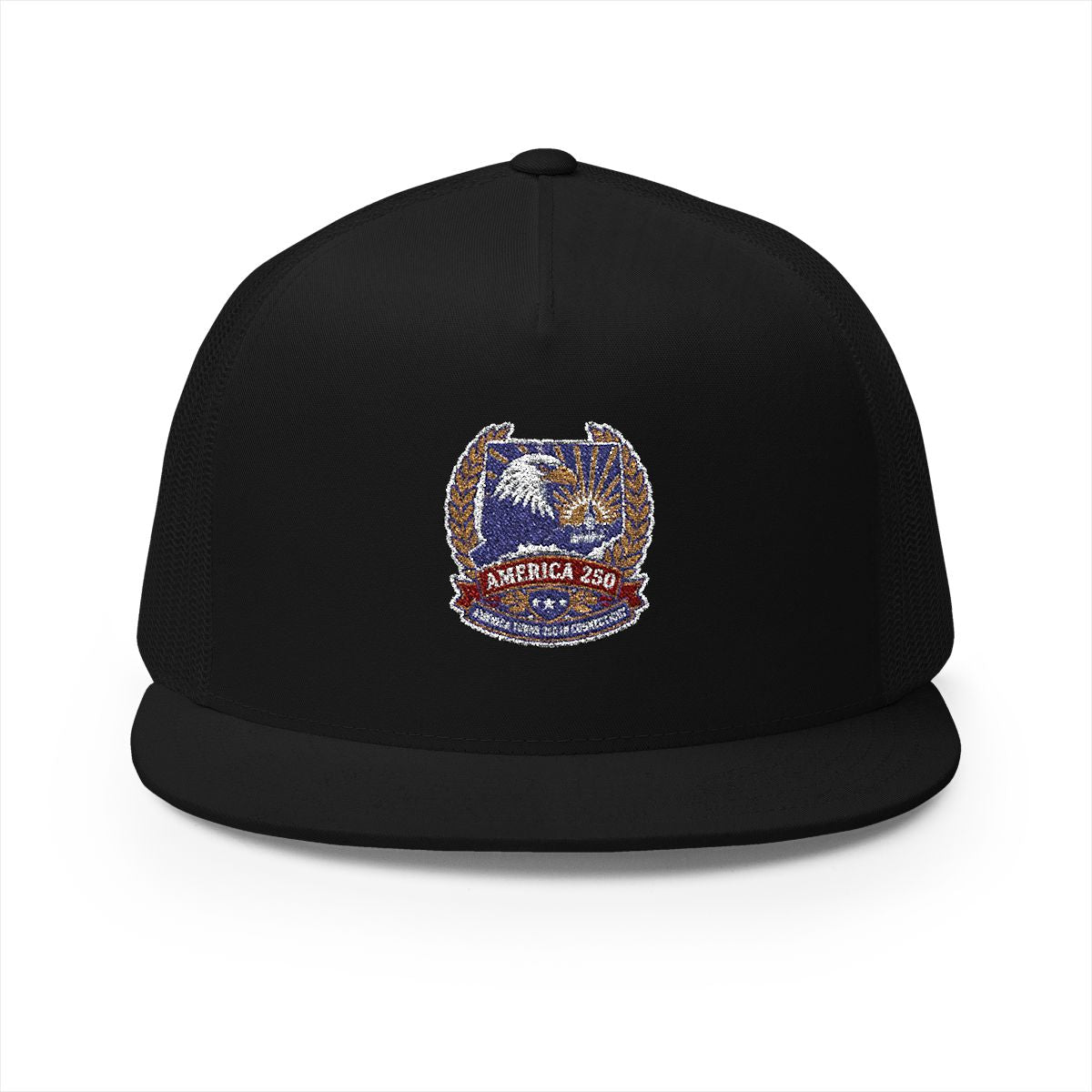 Connecticut America 250 Eagle Patriotic 5-Panel Trucker Hat – State Pride Anniversary Gift