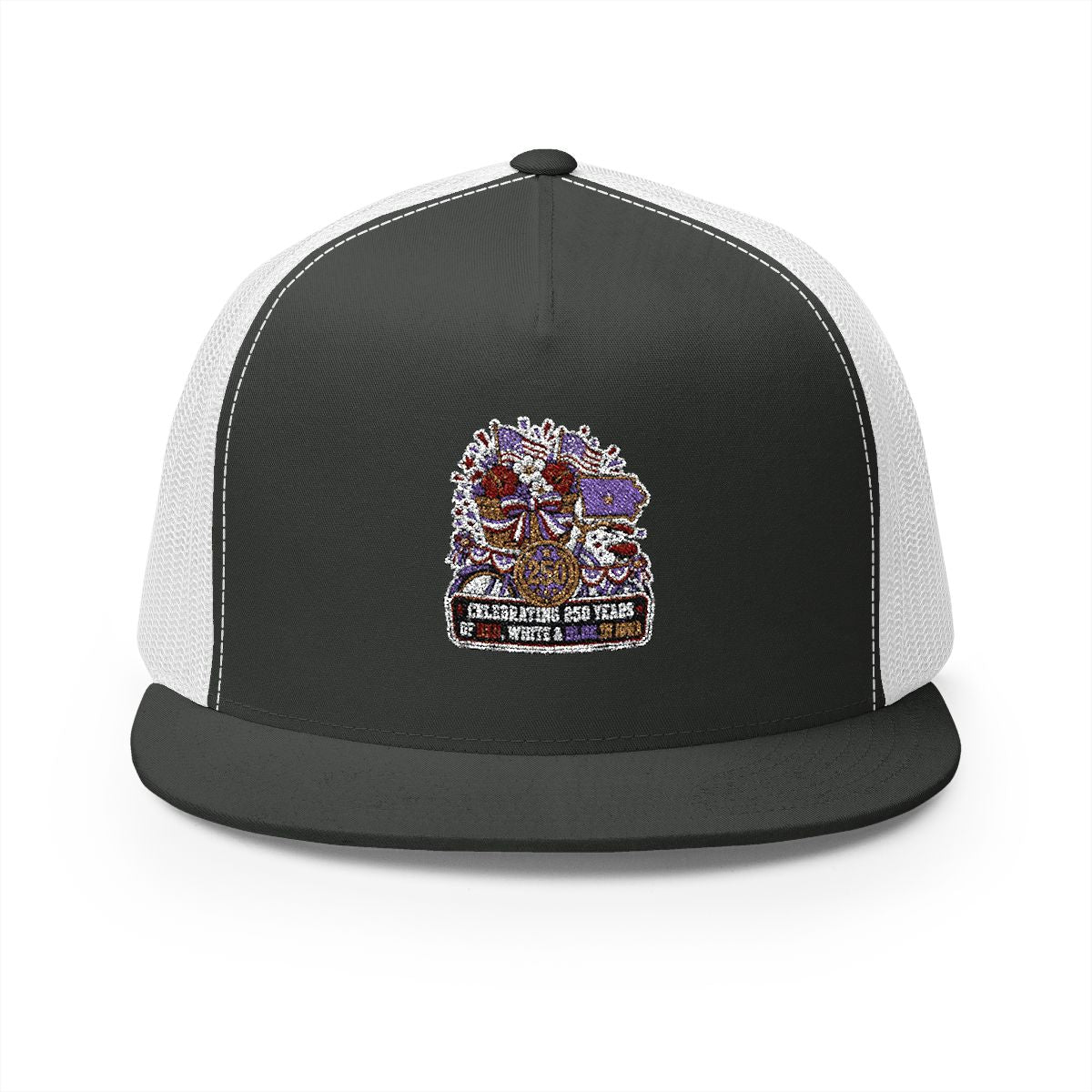 Iowa America 250 Celebration 5-Panel Trucker Hat – Patriotic Anniversary State Pride Cap