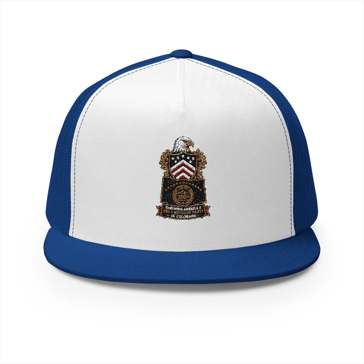 Colorado America 250 Eagle Patriotic 5-Panel Trucker Hat – State Pride Anniversary Cap