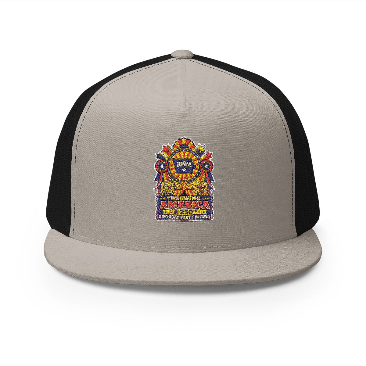 Iowa America 250 Celebration Patriotic 5-Panel Trucker Hat – Birthday Party Anniversary Cap