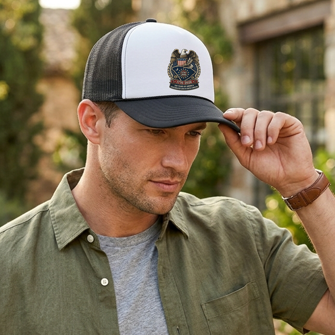South Carolina Celebrates America's 250th Retro Trucker Hat