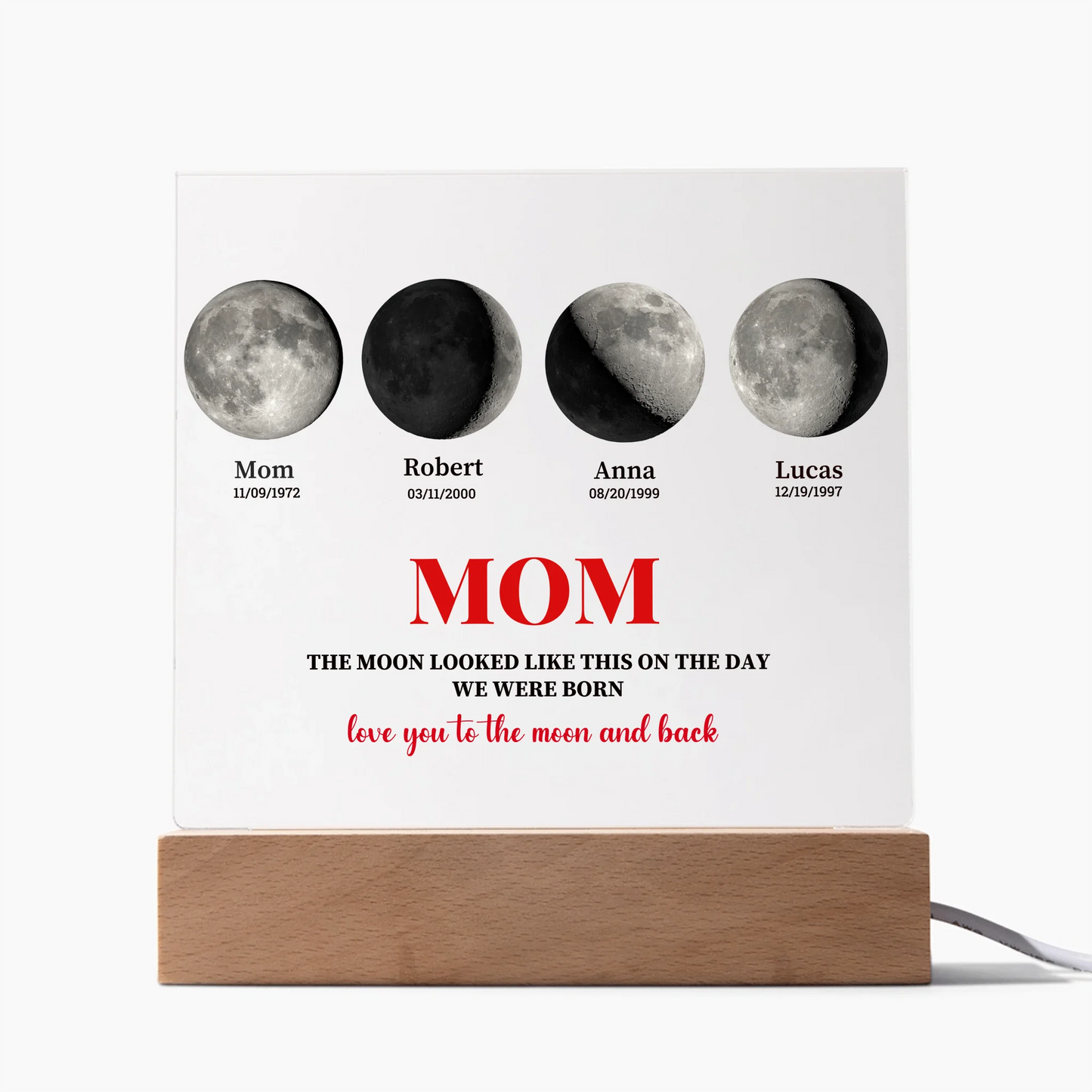 Acrylic Square LED 1