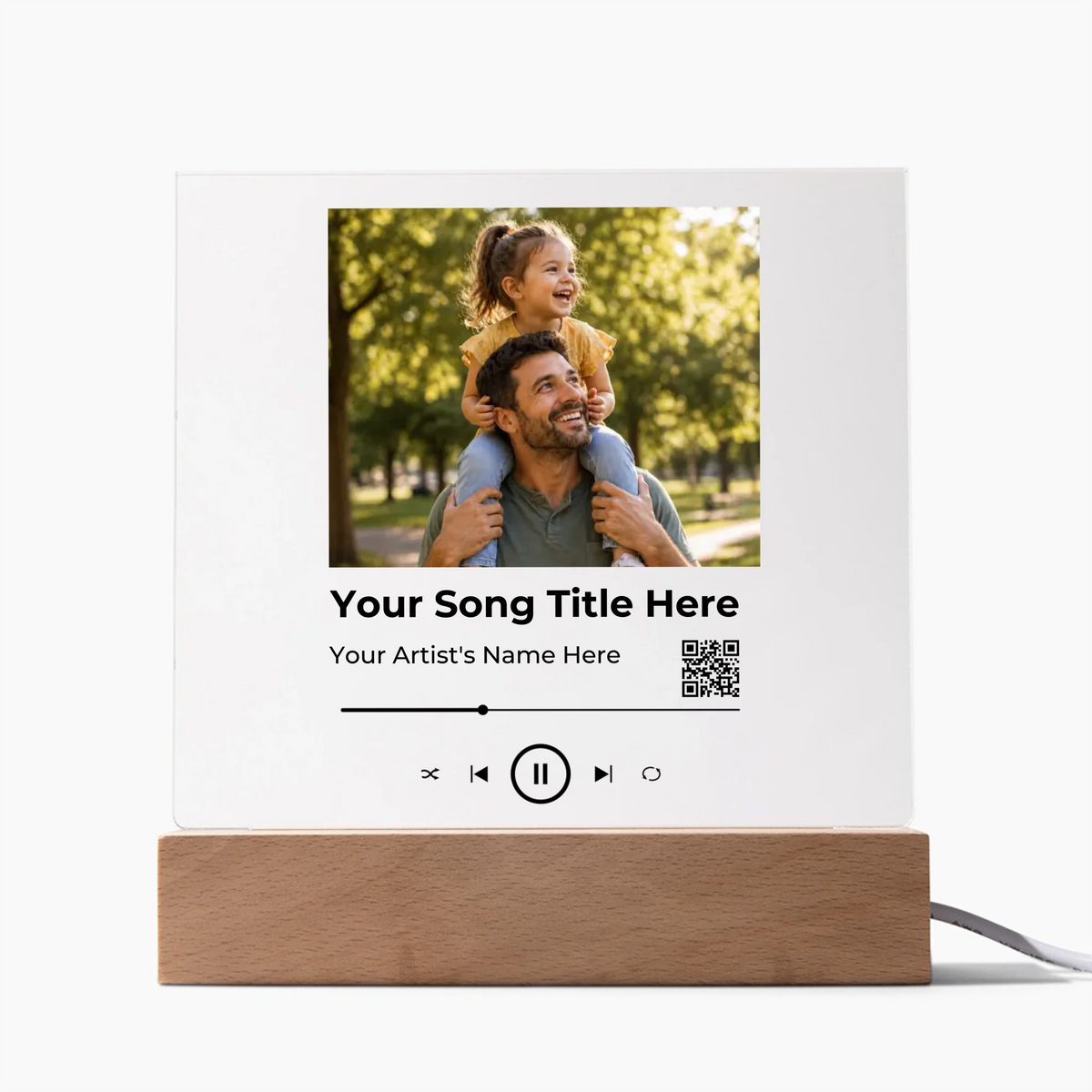 Acrylic Square LED 1