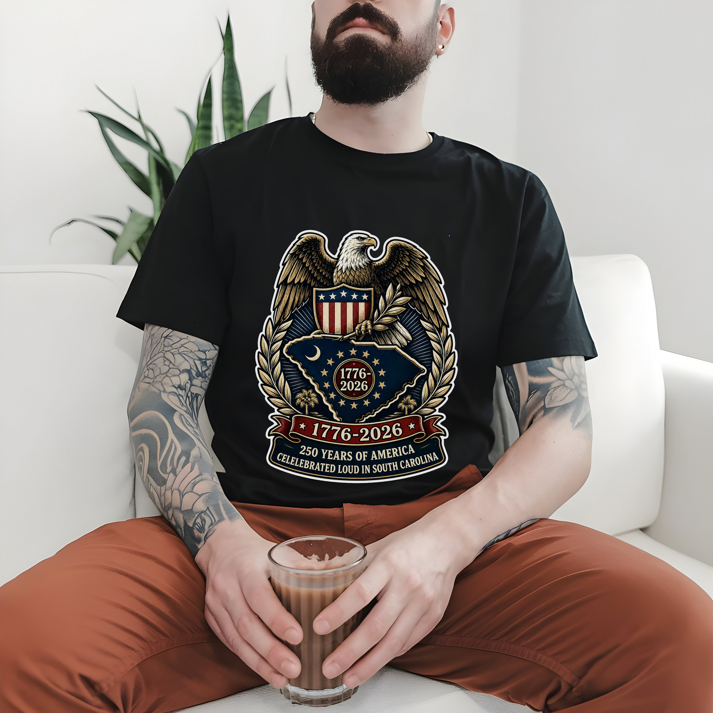 Vintage South Carolina America 250 Tee