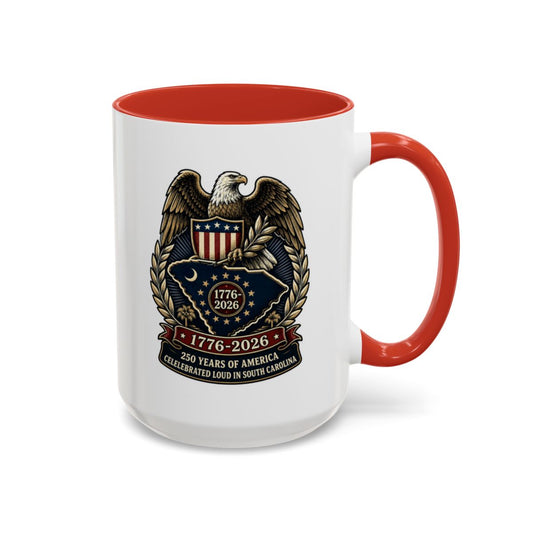 South Carolina 250th Anniversary Coffee Mug – Eagle Crest