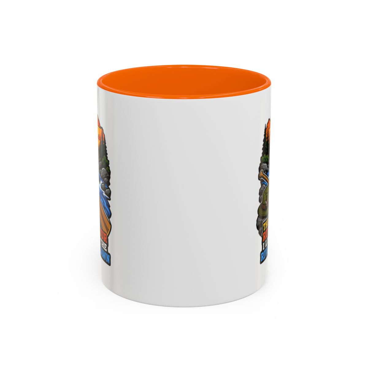 The Only Rush Hour I Like Is The River At Dawn Mug | Camping Mug | Canoeing Gift | Kayak Coffee Mug | Nature Lover Gift | Outdoor Mug