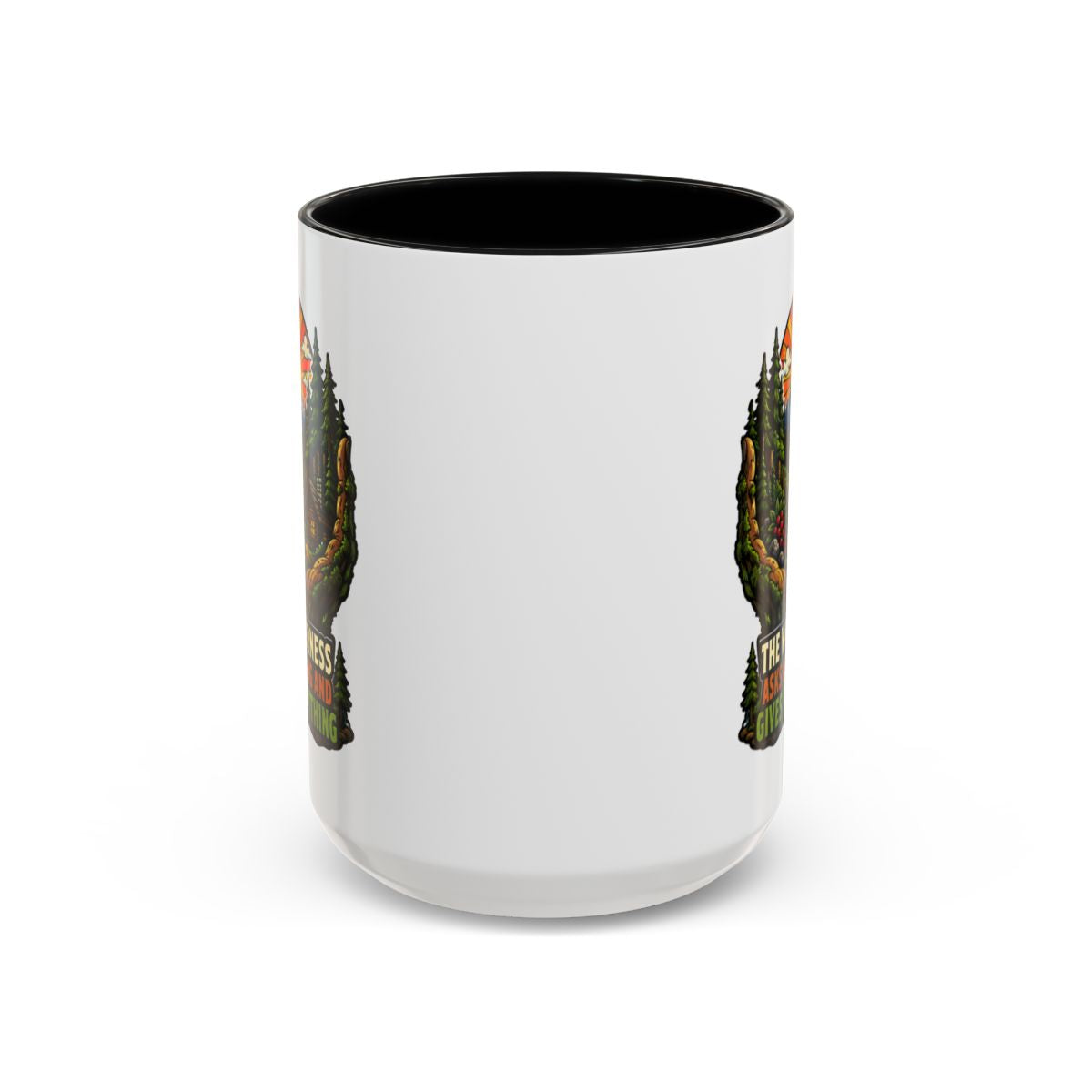The Wilderness Asks Nothing and Gives Everything Mug | Nature Lover Mug | Camping Coffee Mug | Hiking Gift | Cabin Mug | Outdoor Adventure Gift