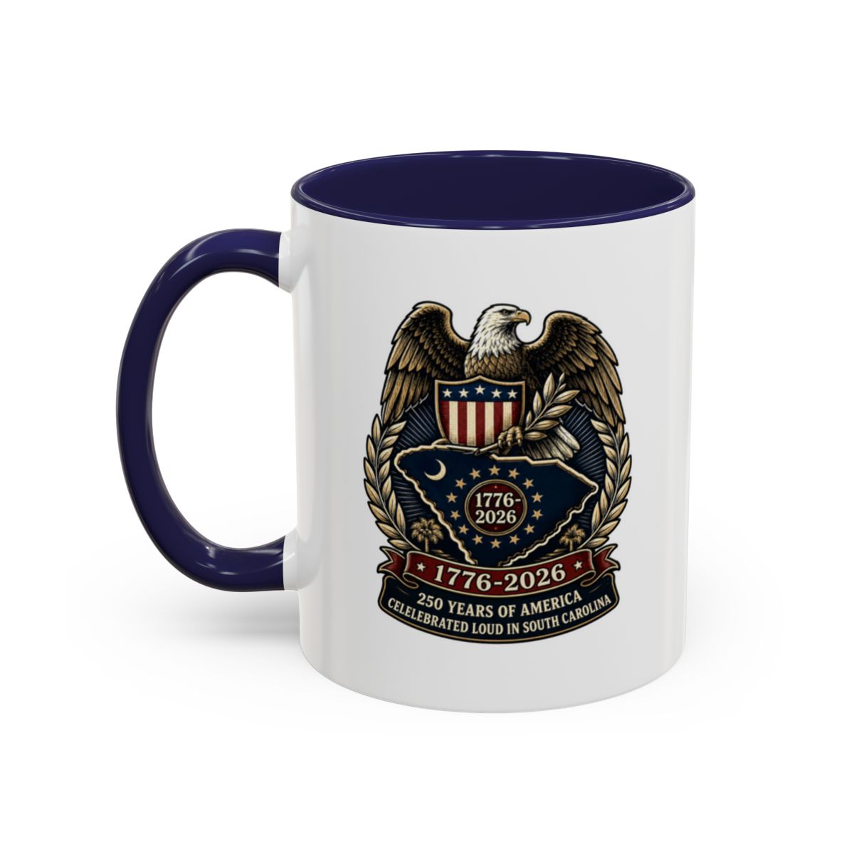 South Carolina 250th Anniversary Coffee Mug – Eagle Crest