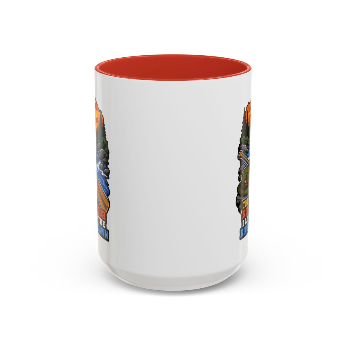 The Only Rush Hour I Like Is The River At Dawn Mug | Camping Mug | Canoeing Gift | Kayak Coffee Mug | Nature Lover Gift | Outdoor Mug