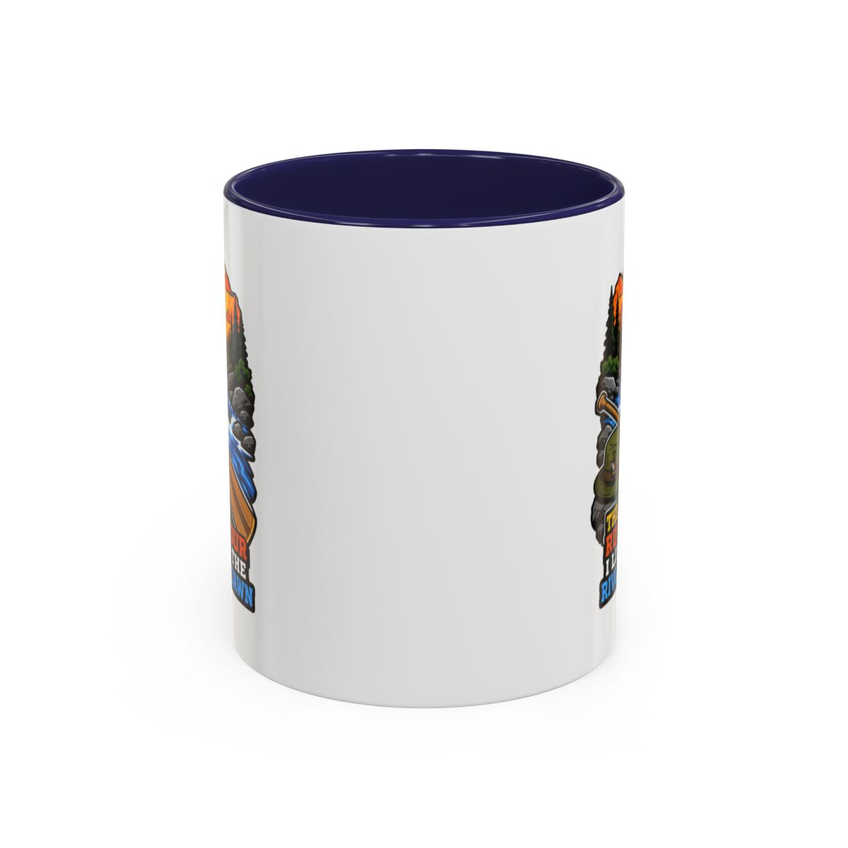 The Only Rush Hour I Like Is The River At Dawn Mug | Camping Mug | Canoeing Gift | Kayak Coffee Mug | Nature Lover Gift | Outdoor Mug