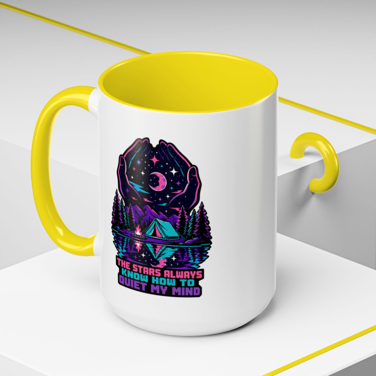 The Stars Always Know How to Quiet My Mind Mug | Camping Mug | Stargazing Gift | Nature Lover Coffee Mug | Hiking Gift | Outdoor Mug