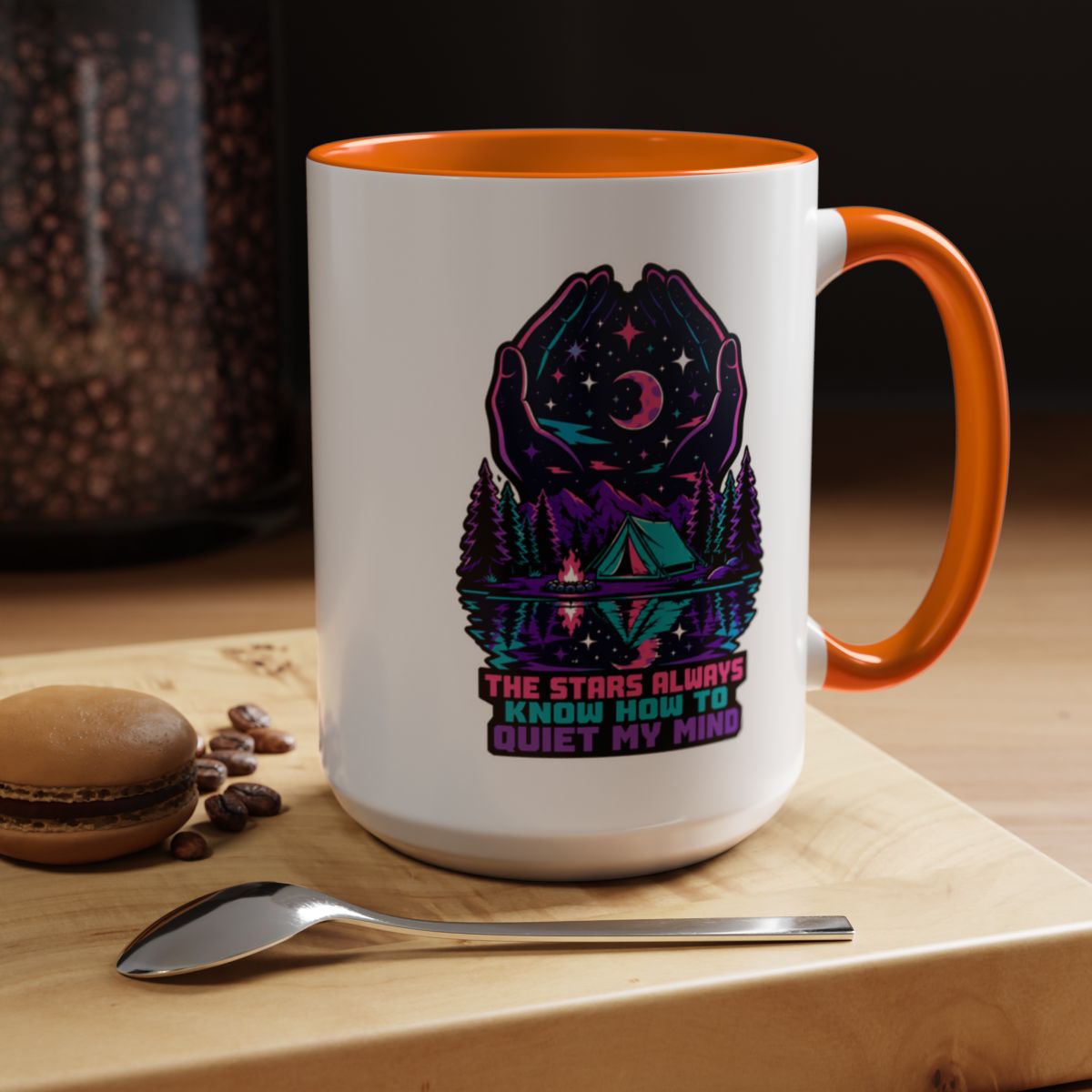 The Stars Always Know How to Quiet My Mind Mug | Camping Mug | Stargazing Gift | Nature Lover Coffee Mug | Hiking Gift | Outdoor Mug