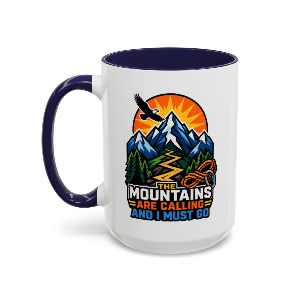 The Mountains Are Calling Mountain Adventure Mug