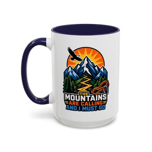 The Mountains Are Calling Mountain Adventure Mug
