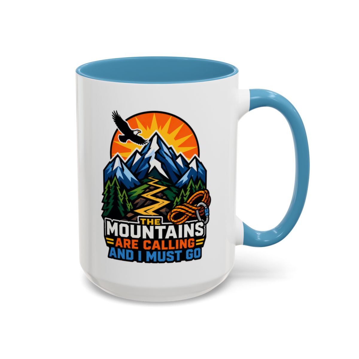 The Mountains Are Calling Mountain Adventure Mug