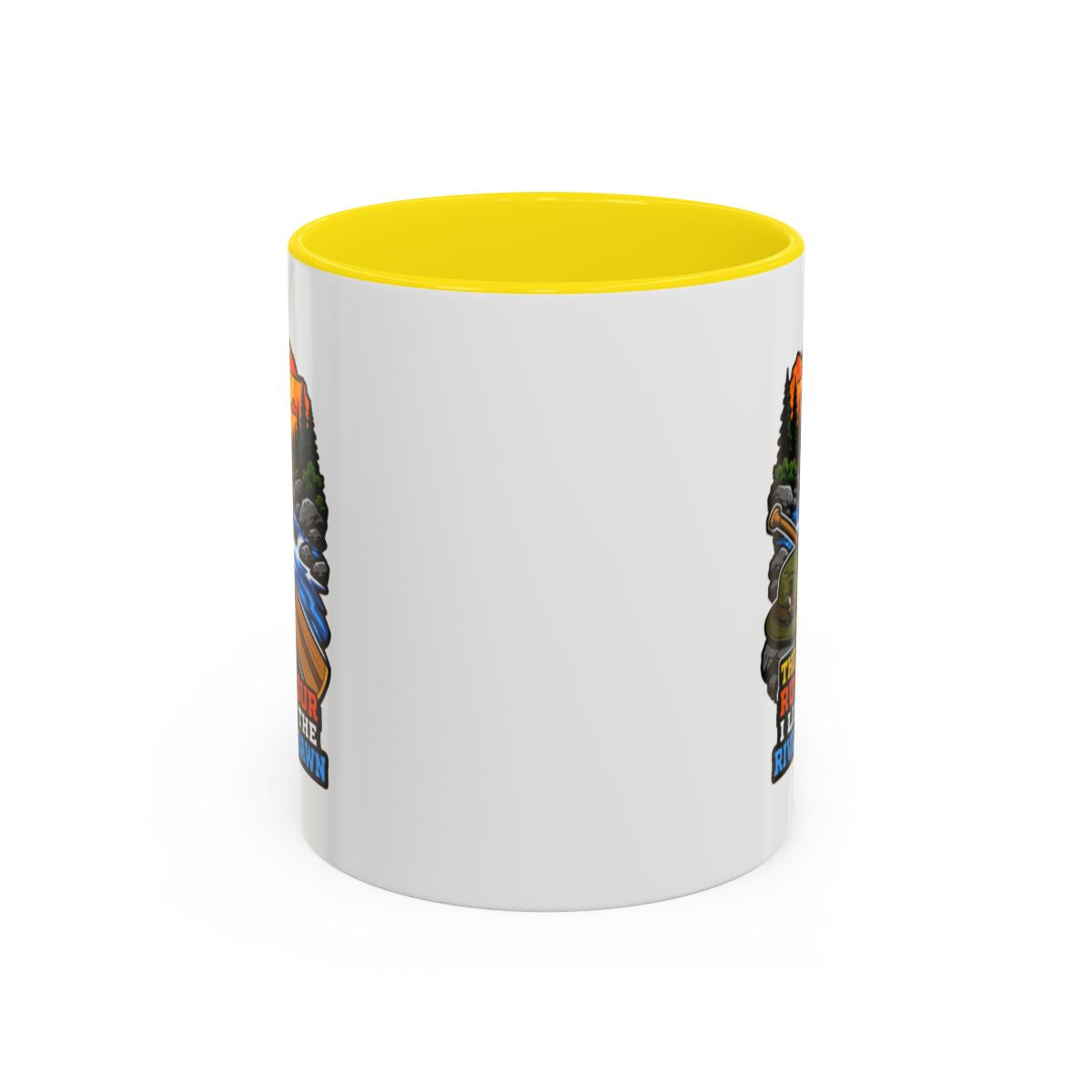 The Only Rush Hour I Like Is The River At Dawn Mug | Camping Mug | Canoeing Gift | Kayak Coffee Mug | Nature Lover Gift | Outdoor Mug