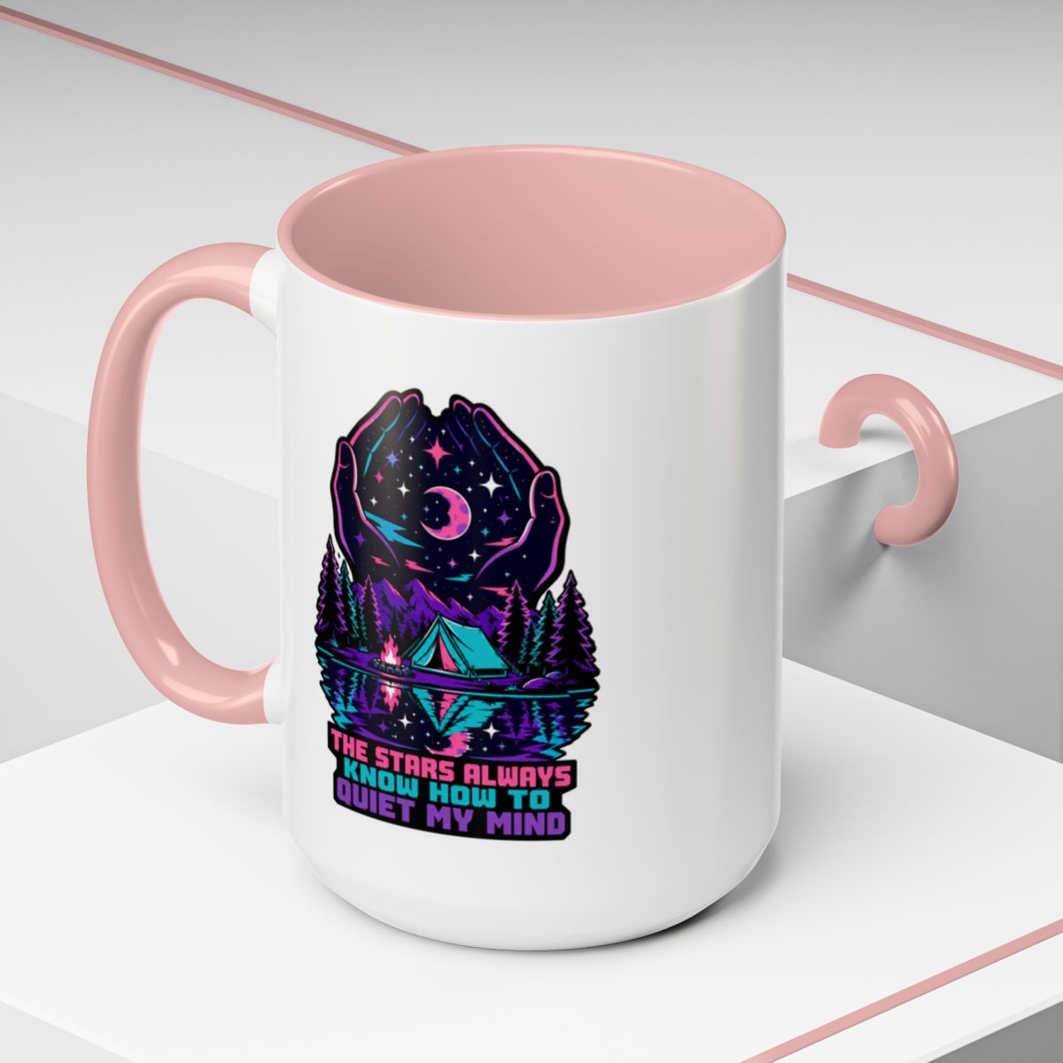 The Stars Always Know How to Quiet My Mind Mug | Camping Mug | Stargazing Gift | Nature Lover Coffee Mug | Hiking Gift | Outdoor Mug