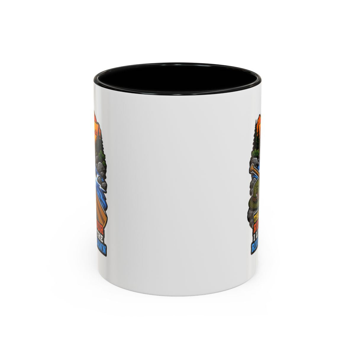 The Only Rush Hour I Like Is The River At Dawn Mug | Camping Mug | Canoeing Gift | Kayak Coffee Mug | Nature Lover Gift | Outdoor Mug