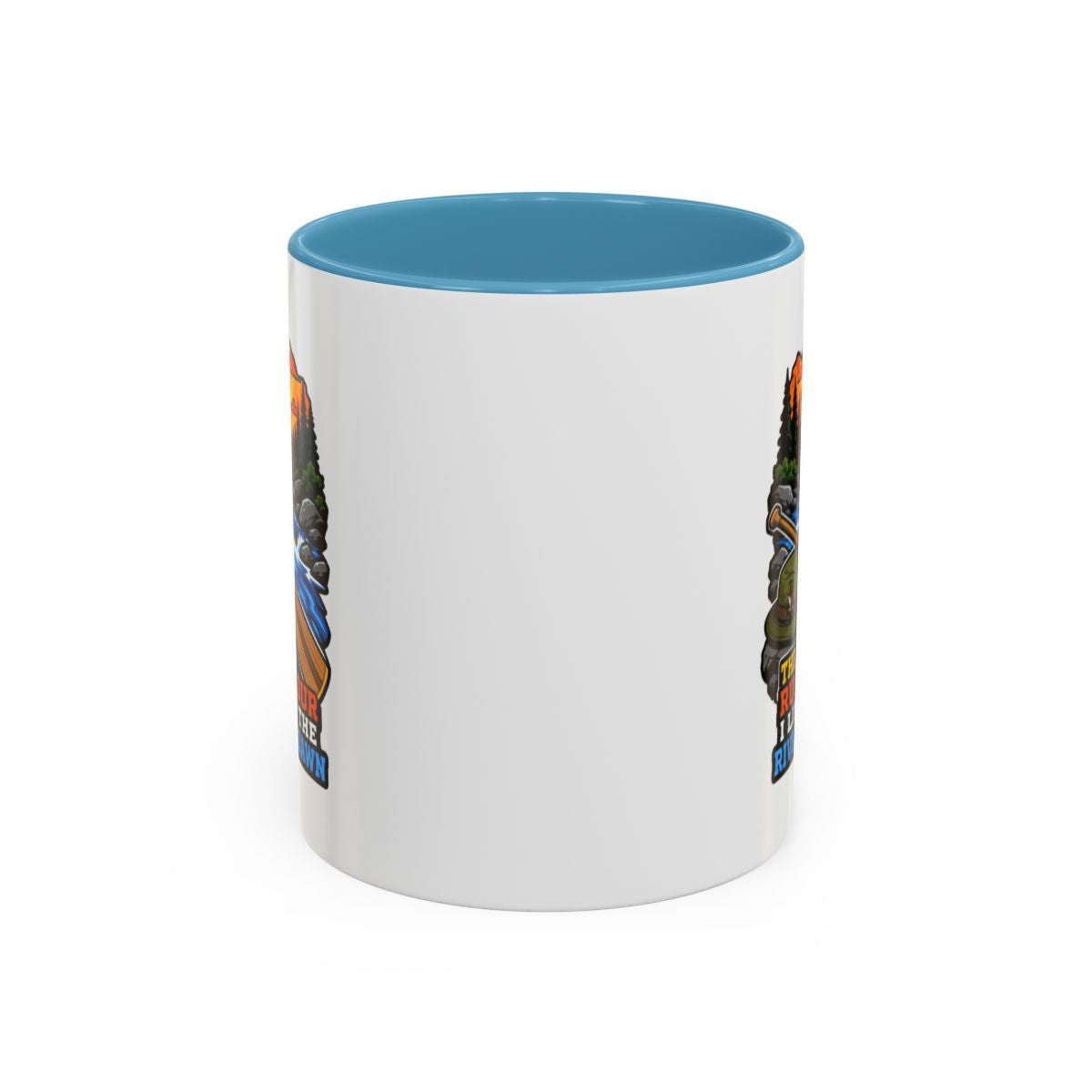 The Only Rush Hour I Like Is The River At Dawn Mug | Camping Mug | Canoeing Gift | Kayak Coffee Mug | Nature Lover Gift | Outdoor Mug