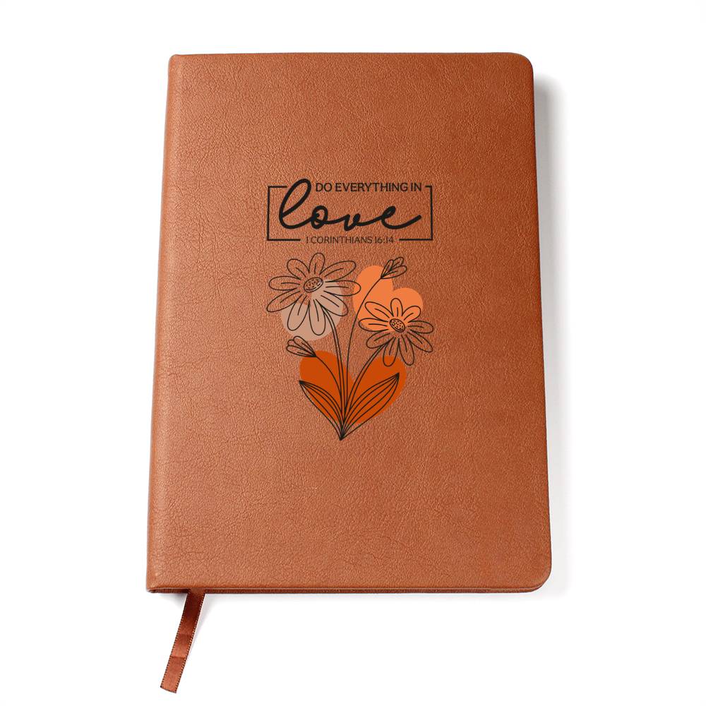 “Do Everything in Love” Christian Journal – Elegant Faith-Inspired Gift ✝️